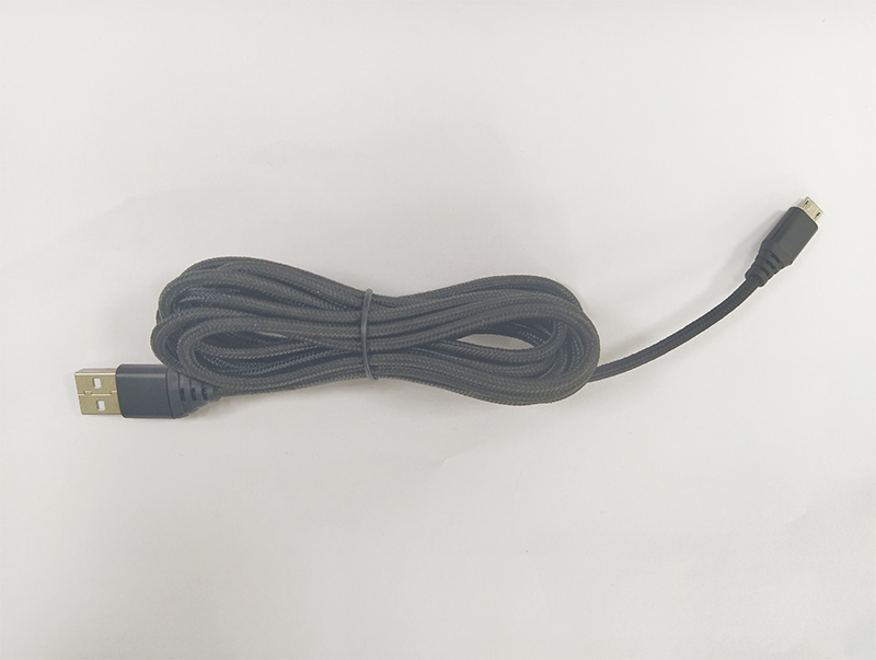 3米2A布藝編織安卓數(shù)據(jù)線，安卓數(shù)據(jù)線定制廠家